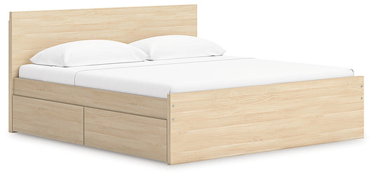 Cama Onita King con plataforma y almacenamiento