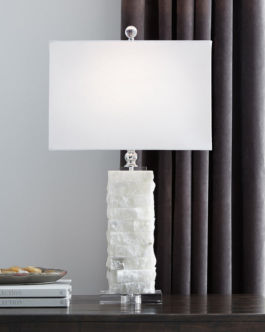 Lámpara de mesa Malise Alabaster (1/CN)