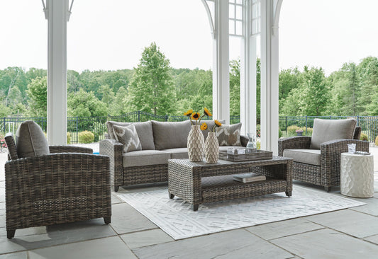 Conjunto de sofá, sillas y mesa Oasis Court (4/CN)