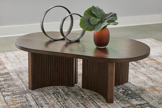 Mesa de cóctel ovalada Korestone