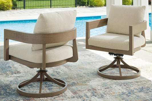 Sillón giratorio Serene Bay con cojín (2/CN)