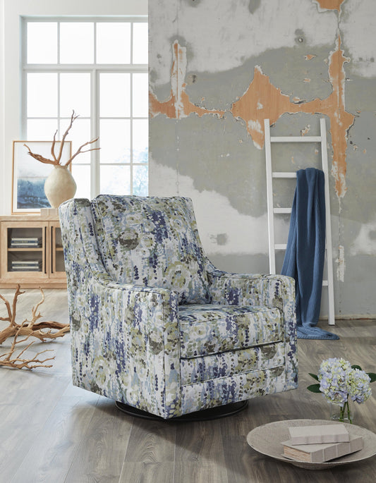 Sillón giratorio mecedor Dustinford
