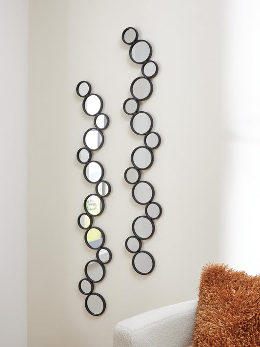 Juego de espejos decorativos Vinler (2/CN)