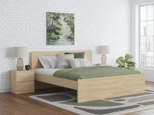Cama de plataforma Onita Queen con panel