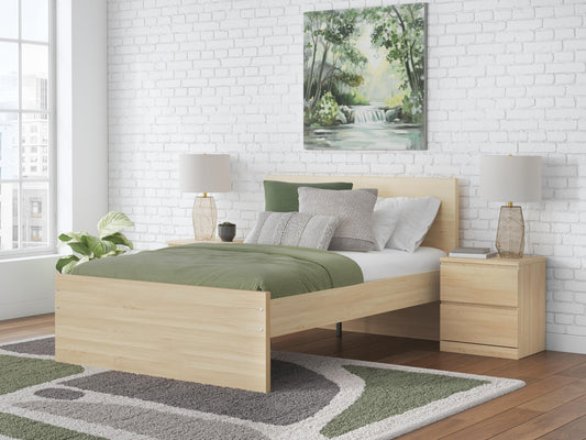 Cama de plataforma Onita King con panel