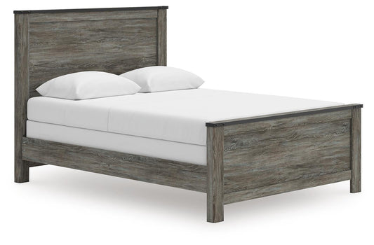 Cama con panel Queen Frandern