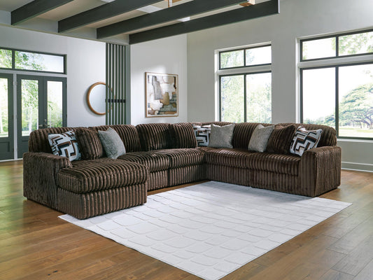 Sofá seccional de 6 piezas Midnight-Madness con chaise longue