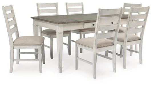 Mesa de comedor Skempton y 6 sillas
