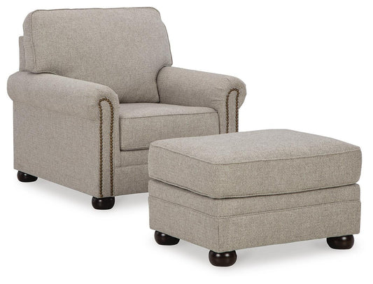 Sillón y otomana Gaelon
