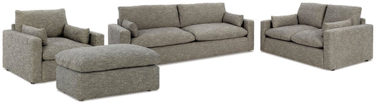Sofá, sofá de dos plazas, sillón y otomana de estilo dramático