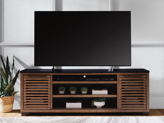 Soporte de TV Kallari XL con opción de chimenea