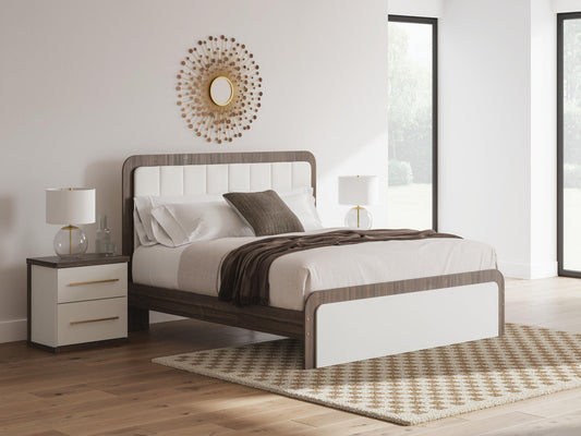Cama tapizada Kendanport King
