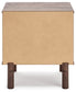 Mesita de noche Calverson de un cajón