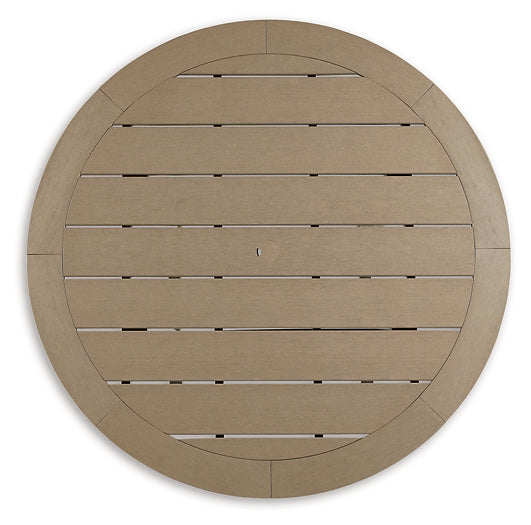 Mesa redonda de bar Fairen Trail con UMB OPT