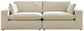 Sofá seccional de dos piezas Elyza