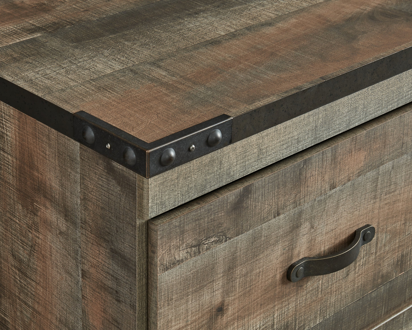 Soporte de TV Trinell con chimenea eléctrica