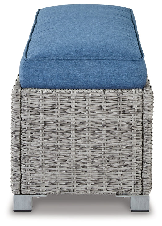 Banco de playa Naples con cojín