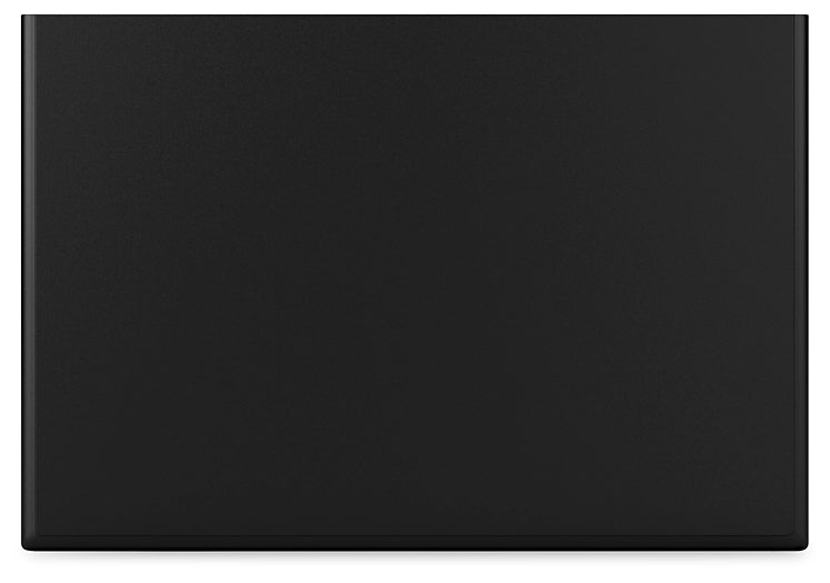 Mesita de noche Lanolee de dos cajones