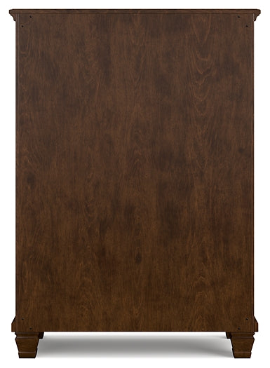 Cómoda Danabrin de cinco cajones