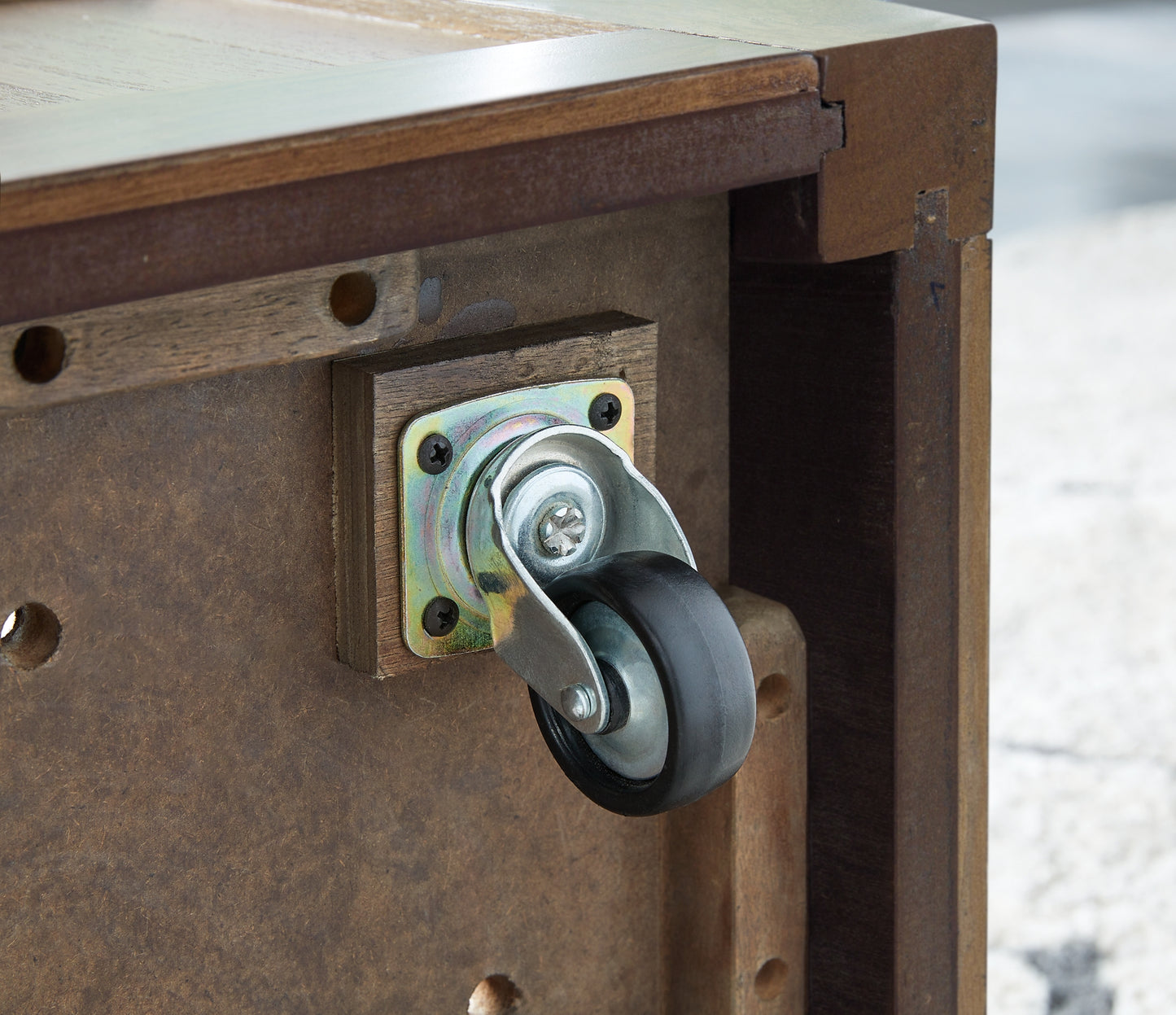 Mesa de cóctel Boardernest con 4 taburetes (5/CN)