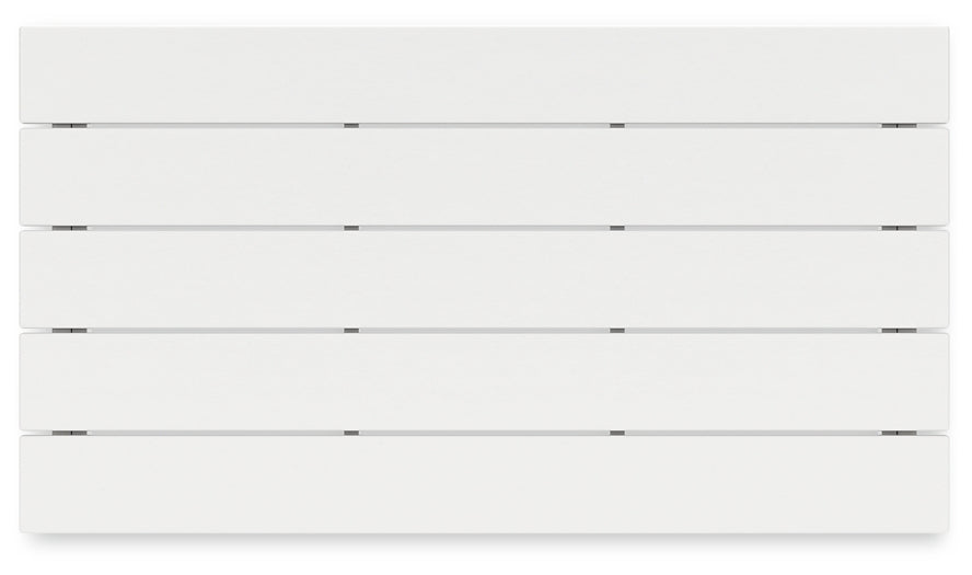 Mesa de cóctel rectangular Hyland Wave