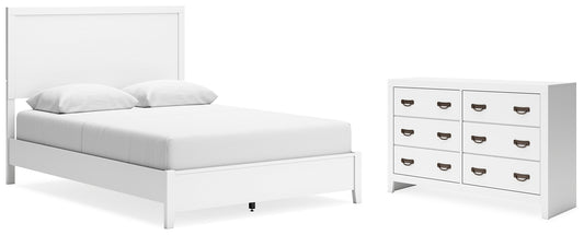 Binterglen Queen Panel Bed with Dresser