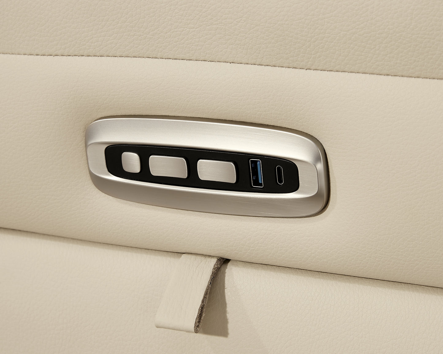 Sofá seccional reclinable eléctrico de 2 piezas Double Deal