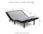 Base ajustable para cama California King, modelo Head-Poot.