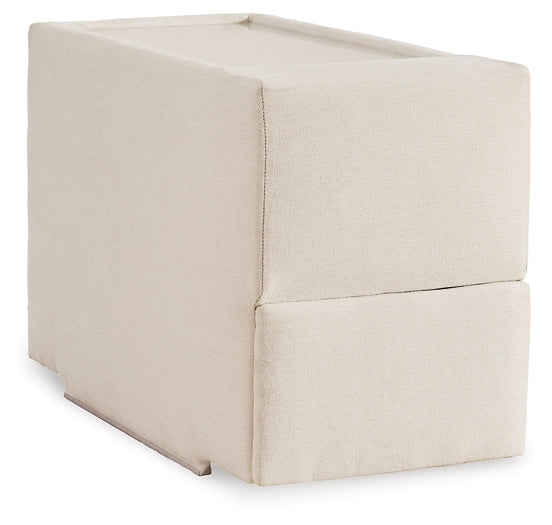 Sofá seccional Modmax de 4 piezas con chaise longue y consola de almacenamiento