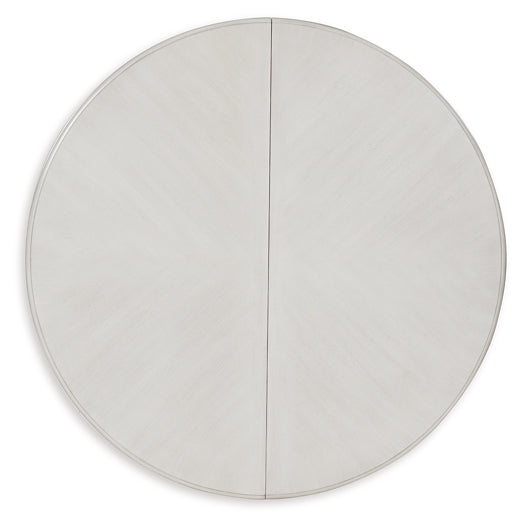 Mesa exterior del comedor ovalado Montelaine