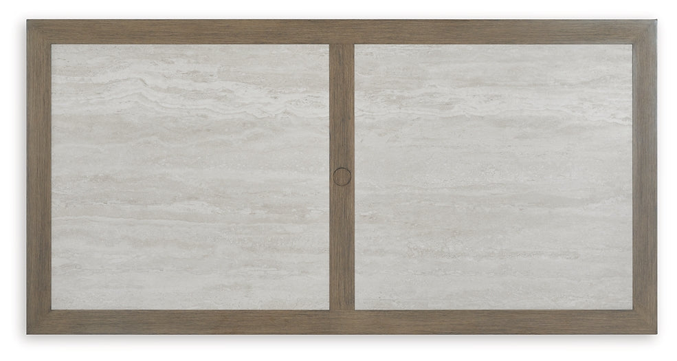 Mesa de comedor rectangular Rainier Ranch con opción UMB