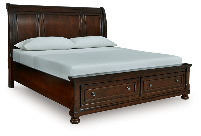 Cama de almacenamiento tipo trineo Porter King