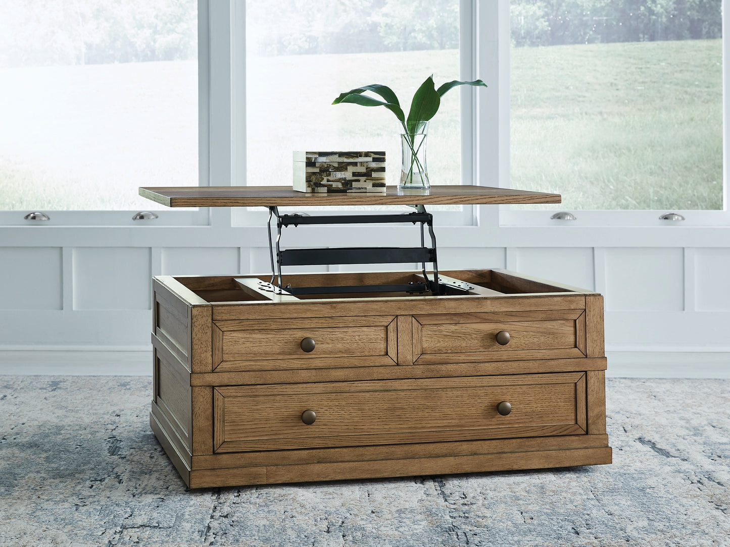 Mesa de cóctel elevable Sharlance