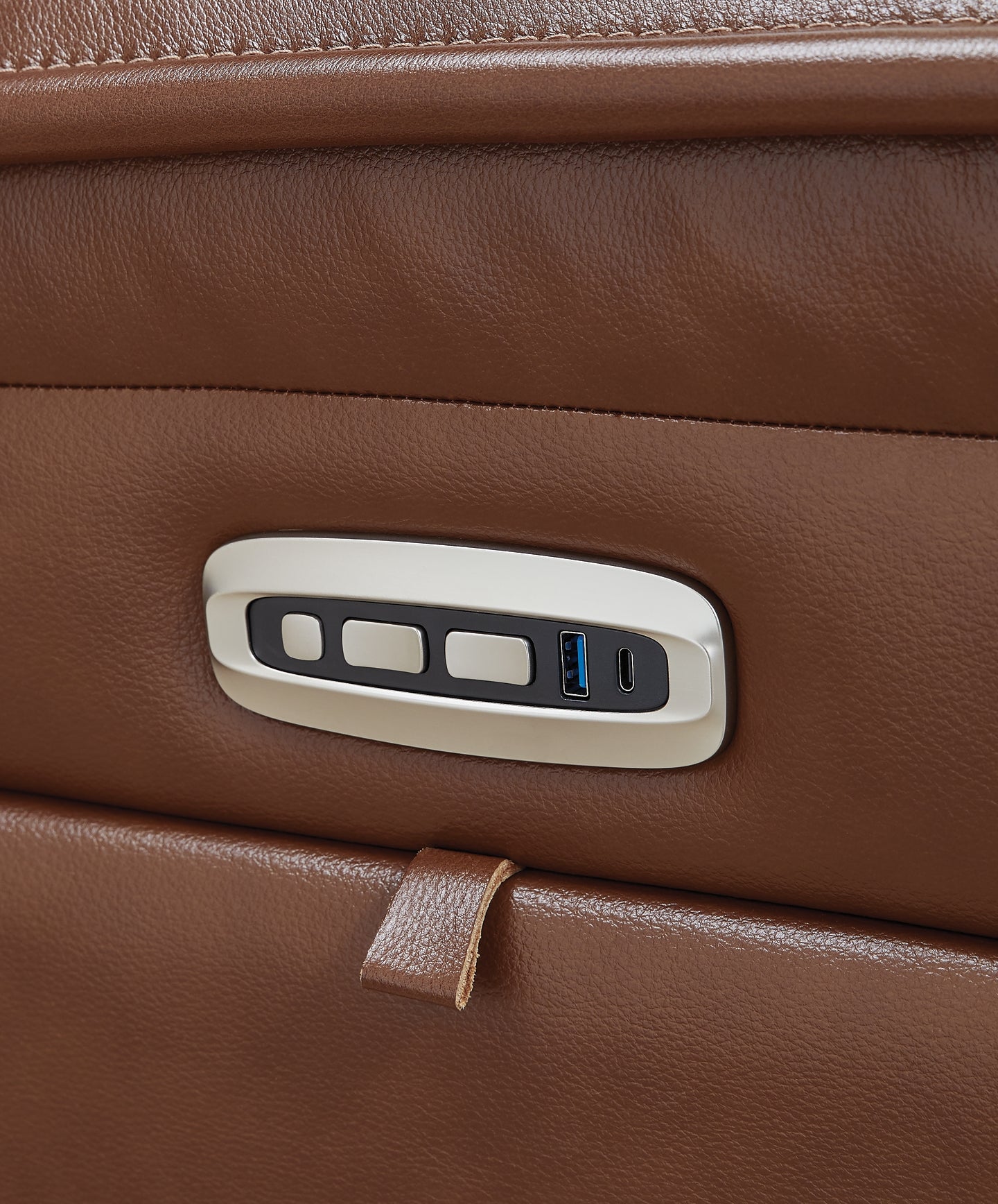 Sofá Healy Pier PWR REC con reposacabezas ajustable