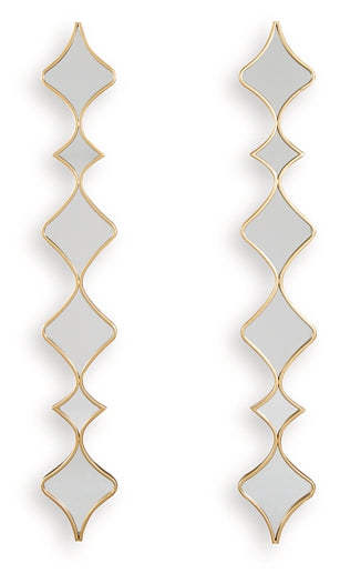 Juego de espejos decorativos Harriswood (2/CN)