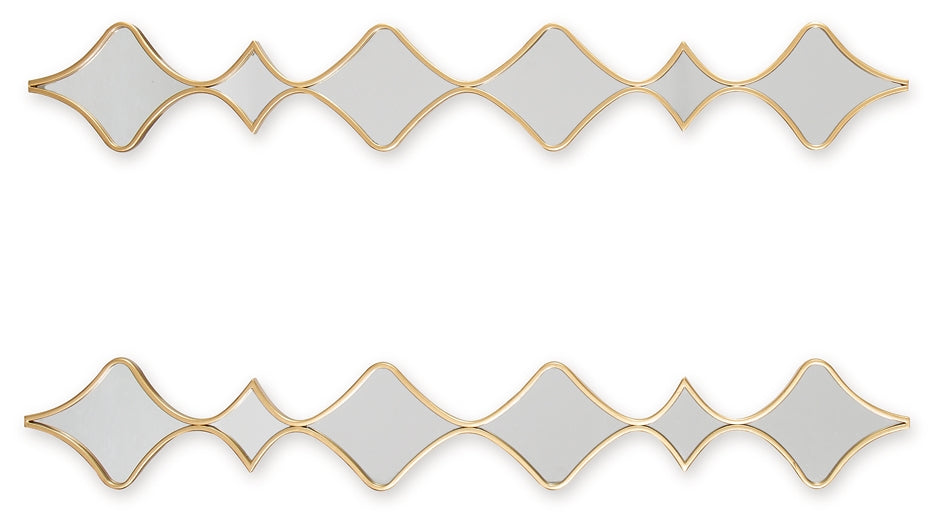 Juego de espejos decorativos Harriswood (2/CN)