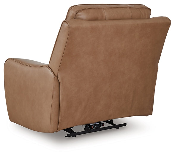Sillón reclinable eléctrico DeepWakes con reposacabezas ajustable
