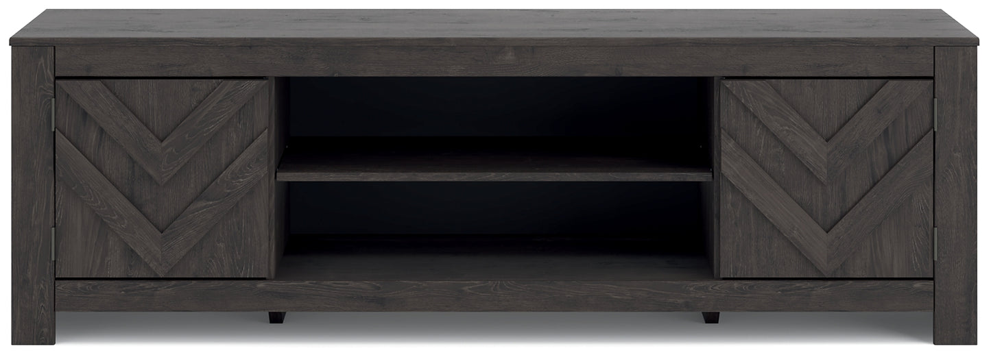 Soporte de TV Cayboni LG con opción de chimenea