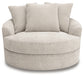 Sillón giratorio extragrande Cuddle Plush