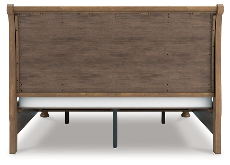 Cama de trineo Feddinger King con almacenamiento