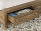 Cama de trineo Feddinger King con almacenamiento