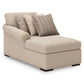 Seccional LadyMae de 4 piezas con chaise