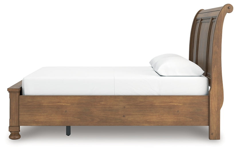 Cama de trineo con almacenamiento Feddinger Queen