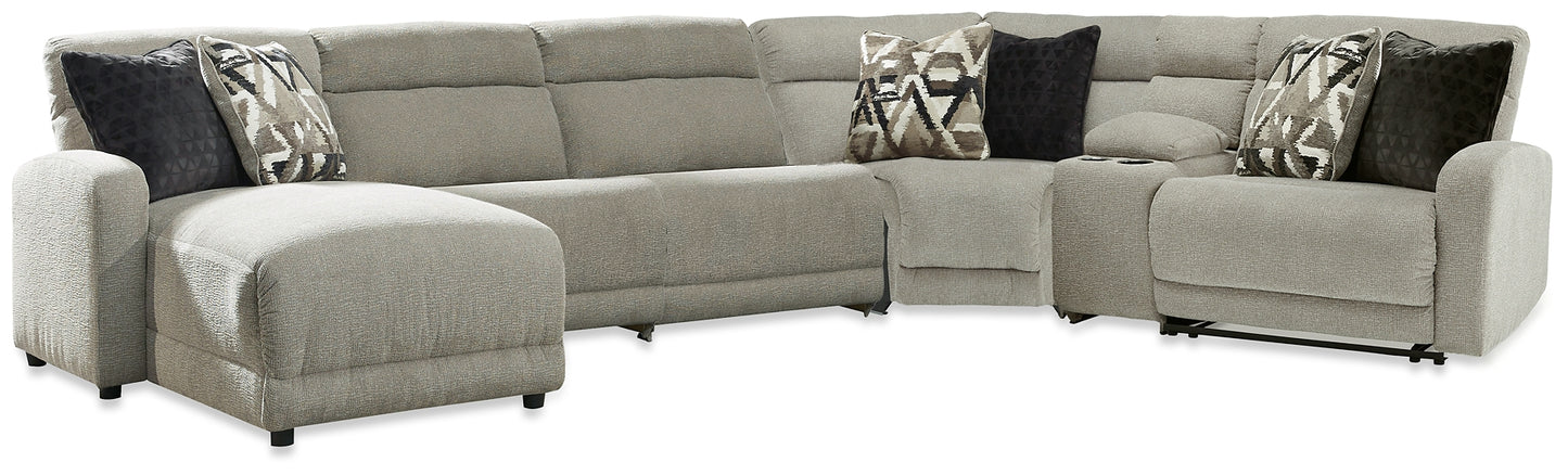 Colleyville 6-Piece Power Reclining Sectional with Chaise