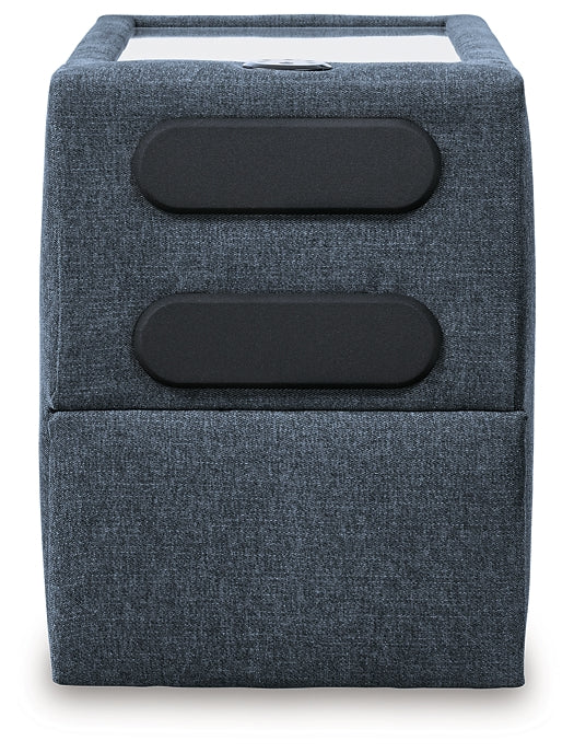 Sofá seccional Modmax de 7 piezas con consola de audio