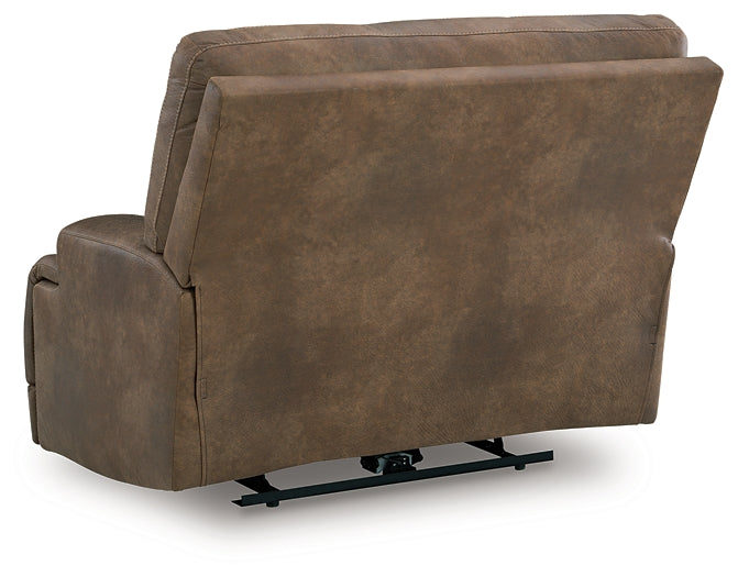 Sillón reclinable eléctrico Beckley Place con reposacabezas ajustable