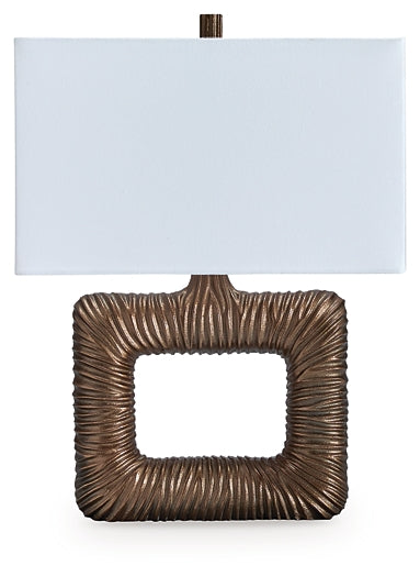 Lámpara de mesa metálica Garronby (1/CN)