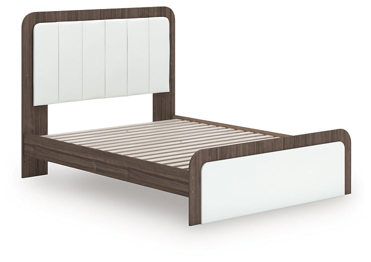 Cama tapizada Kendanport Queen