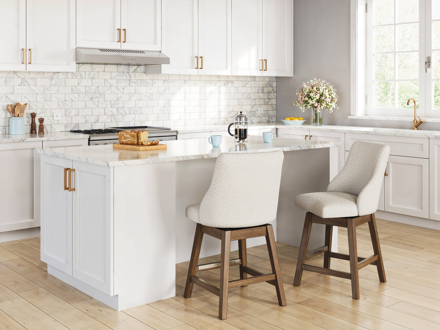 Taburete tapizado Cabalynn (2/CN)