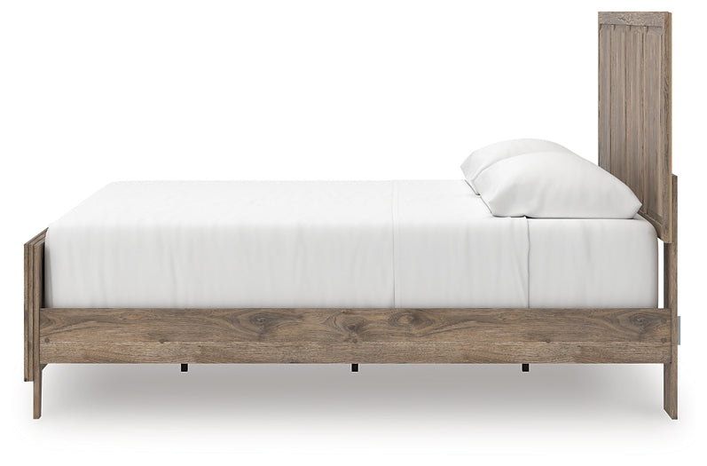Cama con cabecero tamaño king Rusticott